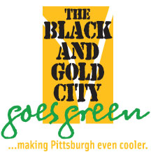 Black and Gold City Goes Green