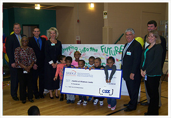 Senator Fontana participated in a check presentation on October 9th at the Manchester Youth Development Center.