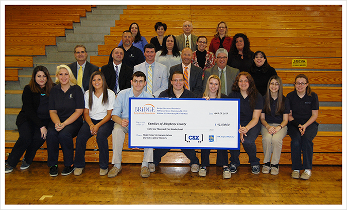 Senator Fontana attended a check presentation at Bishop Canevin High School on April 28th where over $40,000 of scholarship money was donated to families in Allegheny County from Bridge Foundation, CSX Transportation and RBC Capital Market as part of the EITC Program.