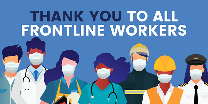 Thank You to All Frontline Workers