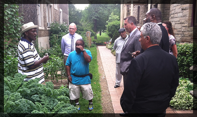 Senator Fontana toured and spoke with staff members from the YMCA Allegheny branch located on the North Side on August 6th as part of YMCA Advocacy Days.