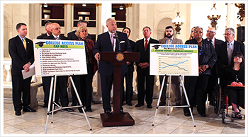 College Access Plan Press Conference