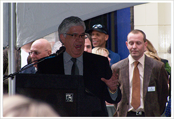 Senator Fontana spoke on April 15th at a Preview Party for the new Market Square Grocery Store that is soon opening in downtown Pittsburgh.