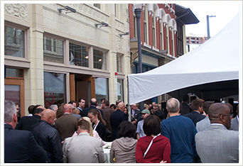 Senator Fontana spoke on April 15th at a Preview Party for the new Market Square Grocery Store that is soon opening in downtown Pittsburgh.