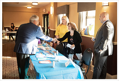 Senator Fontana hosts an Open House on Addiction at the Teamsters Temple in Lawrenceville. 