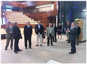 Senator Fontana joined Dr. Paul Hennigan, president of Point Park University, and several of his legislative colleagues on a special insider?s tour of the school?s new Pittsburgh Playhouse.
