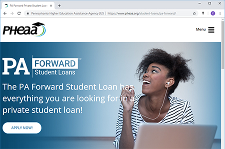 PA Forward Student Loan Program
