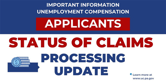 Important Information Unemployment Compensation - Status of Claims