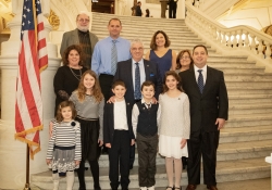 January 1, 2019: Senator Wayne Fontana is sworn in to represent the 42nd Senatorial District in the Pennsylvania Senate.