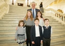 January 1, 2019: Senator Wayne Fontana is sworn in to represent the 42nd Senatorial District in the Pennsylvania Senate.