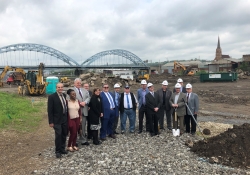 May 3, 2019: Senator Fontana participated in a groundbreaking ceremony  in McKees Rocks for the Speedway Fueling Station.