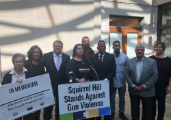 October 24, 2019: Senator Fontana spoke at an Oct. 24 press conference in Squirrel Hill, hosted by Squirrel Hill Stands Against Gun Violence, Bend the Arc: Pittsburgh, and CeaseFirePA that focused on the need for action at the state and federal level to reduce gun violence in the wake of last year’s Oct. 27 shooting at Tree of Life.