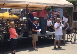 June 10, 2017: Senator Fontana participated in a ceremony in Sharpsburg on Saturday, honoring the Borough’s 175th birthday. 