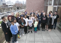 April 2015: I was proud to co-host an Afterschool Bus Crawl that highlighted the importance of afterschool programs and the terrific work being done in our region. Allegheny County has some of the best afterschool programs in the country and attendees were given a unique and up close perspective on some of the programs available to children and families.
