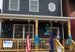 March 31, 2021: Senator Fontana participated in a ribbon cutting ceremony  at Habitat’s newest Veteran’s home in the City of Pittsburgh’s Larimer neighborhood.