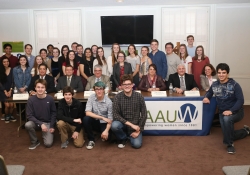 March 8, 2016: Senator Fontana participated in a legislative forum hosted by the Fox Chapel Area branch of the American Association of University Women (AAUW).