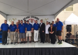 Senator Fontana attended a ribbon cutting ceremony for the Associated Master Plumbers of Allegheny County’s new facility in the Sheraden neighborhood of the City of Pittsburgh.  He was joined at the ceremony by Allegheny County Executive Rich Fitzgerald, City Councilwoman Teresa Kail-Smith, and Kevin Acklin, Mayor Bill Peduto’s Chief of Staff.