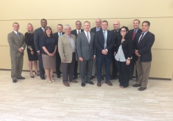 June  8, 2018: Senator Fontana joined Dr. Paul Hennigan, president of Point Park University, and several of his legislative colleagues on a special insider’s tour of the school’s new Pittsburgh Playhouse. T