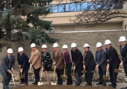 February 28, 2017: Senator Fontana participated in a groundbreaking ceremony for the Allegheny Health Network (AHN) Cancer Institute Academic Center at Allegheny General Hospital on the Northside.