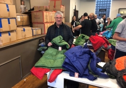 October 27, 2018: Senator Fontana visited the Pittsburgh Firefighters Operation Warm event on Saturday morning. Now in its 7th year, this initiative by the Firefighters raises funds to purchase winter coats which are then distributed to children throughout the region.
