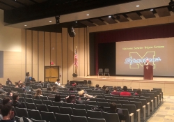 Last week, Senator Fontana visited with students at Avonworth Middle School and listened to their presentations and offered feedback on a project they have undertaken on the upcoming election. Senator Fontana also participated in a Town Hall Meeting last week at Montour High School with members of the Principal's Student Advisory Council, Student Council, seniors who are taking a Political Systems or American Politics course, and members of the school’s Gay Straight Alliance.