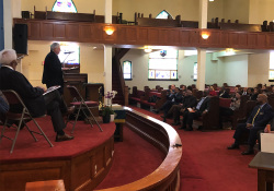 February 14, 2020: Senator Fontana spoke at a groundbreaking ceremony  for the Centre Avenue YMCA rehabilitation project. The 97-year old facility in the Hill District will be undergoing a major renovation. Senator Fontana was proud to support the $1.5 million RACP grant that is being used to help fund part of the project.