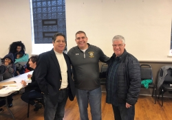 October 27, 2018: Senator Fontana visited the Pittsburgh Firefighters Operation Warm event on Saturday morning. Now in its 7th year, this initiative by the Firefighters raises funds to purchase winter coats which are then distributed to children throughout the region.