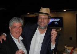 October 4, 2011: Senator Fontana attended the October 4th Hispanic Heritage Event at the Savoy, where he is pictured with Joe Manich, Director of Mechanical Development for Ansys, and Treasurer of the Pittsburgh Metropolitan Area Hispanic Chamber of Commerce.