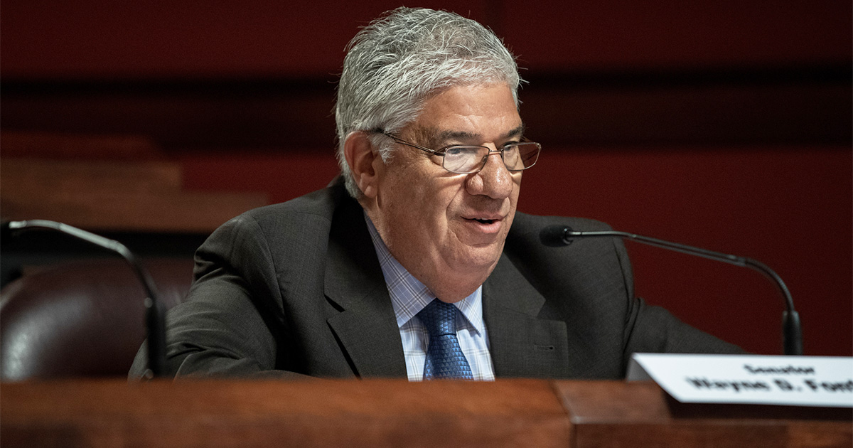 Fontana Re-elected to Serve as Senate Democratic Caucus Chairman