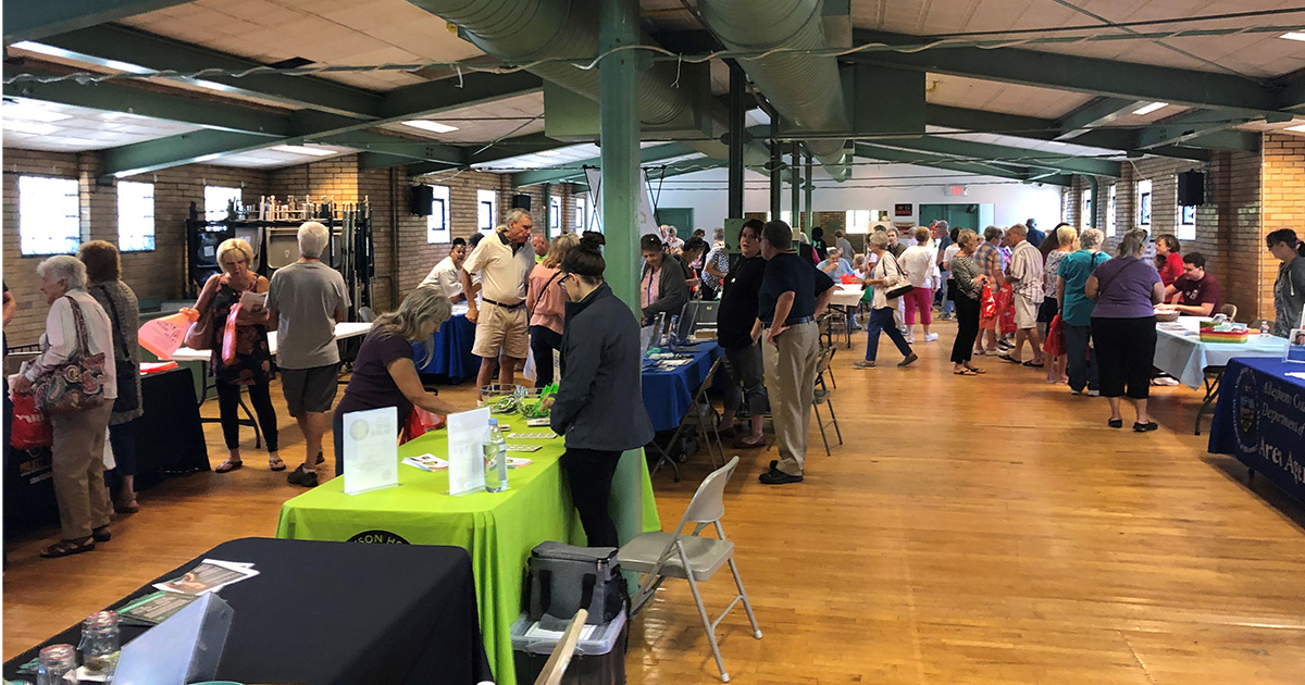 2019 Senior Fair  State Senator Wayne Fontana