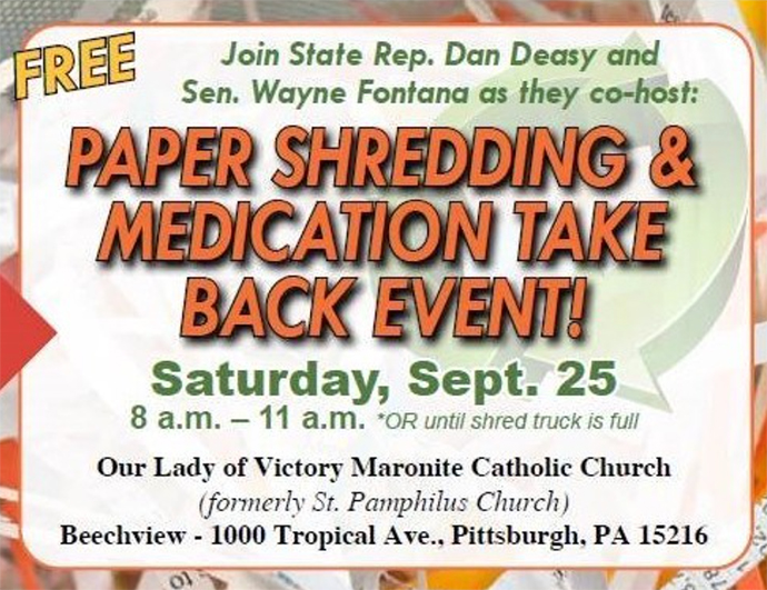 Shredding Event - September 25, 2021